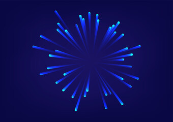 Abstract background with digital communication fiber