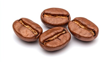 Obraz premium Close-up of Aromatic Coffee Beans