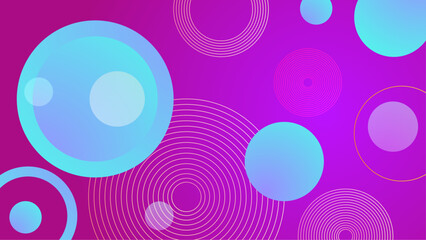 abstract purple and blue gradient geometric background vector illustration