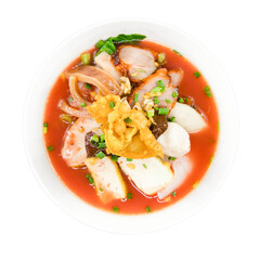 Delicious seafood soup restaurant food photography cozy setting close-up culinary art