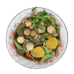 Delicious thai soup recipe kitchen food photography cozy home aesthetic view culinary delight