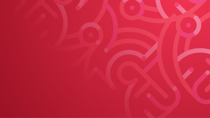 red modern abstract geometric with shapevector illustration