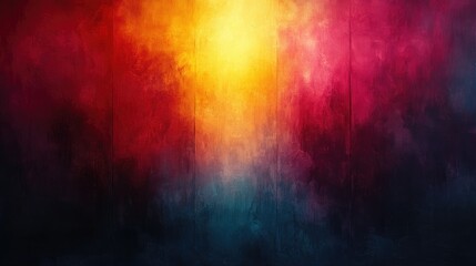 Colorful smoky background with vibrant lighting