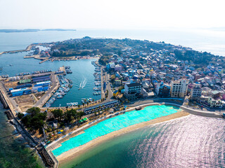 Naklejka premium 日間賀島（愛知県）