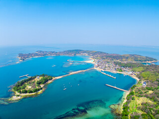 Obraz premium 佐久島（愛知県）