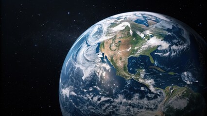 Obraz premium Earth from space