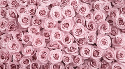 A Romantic Bouquet of Pale Pink Roses: A Stunning Floral Display