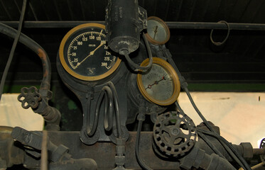 vintage steam locomotive