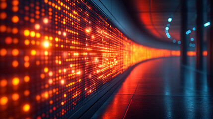 Sleek research database interface in white, gold, red, and silver tones symbolizes innovation, data integrity, and futuristic technology, representing groundbreaking analysis and modern advancements.
