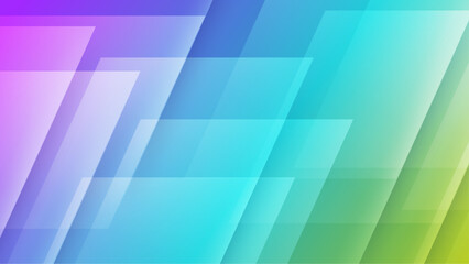 orange colorful creative abstract geometric background overlapping shapes vector illustration