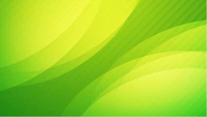 clean green abstract geometric background with shapes vector illustration