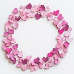 Heart-Shaped Paper Cutouts