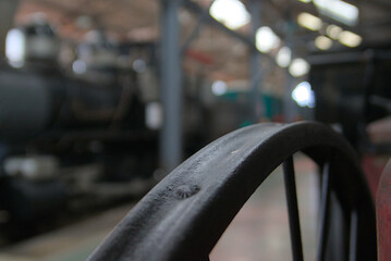 steam locomotive wheels