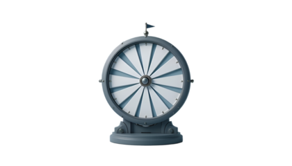 fortune wheel isolated white transparent background