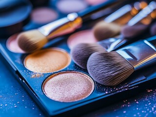 Makeup Palette and Brushes.