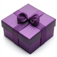 Elegant Purple Gift Box