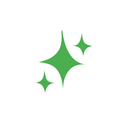 green star vector