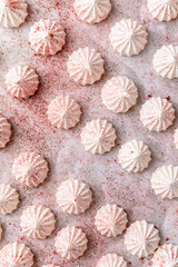 freshly baked meringue