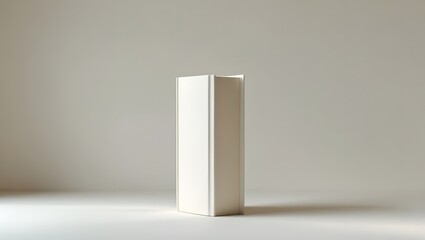 Open book on minimalistic background, design for educational resources