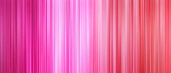 Fototapeta premium Vertical lines of various pink and red shades create abstract pattern