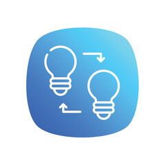 Share Ideas icon vector