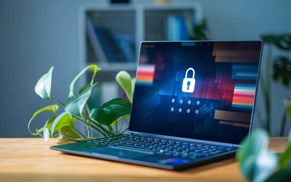 Data security, Laptop security lock screen at home