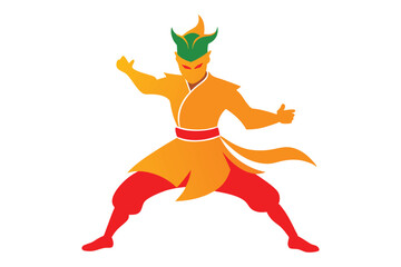 santa claus with reindeer