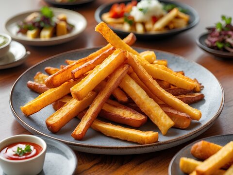 Why Yam Fries Are America’s Sweetest Secret: The Crispy, Golden, and Nutrient-Packed Alternative to Regular Fries That’s Taking Over Menus Nationwide!