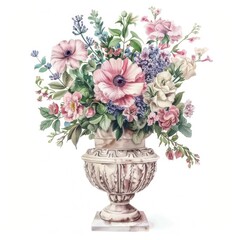 Obraz premium Elegant floral arrangement in vase