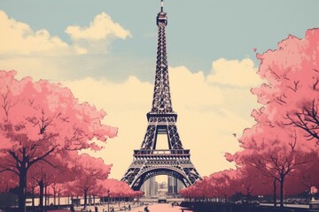 Tower architecture outdoors plant.