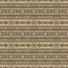 Bohemian Aztec Pattern for Textile Design and Fashion Prints
