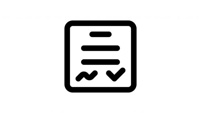 agreement animated icon