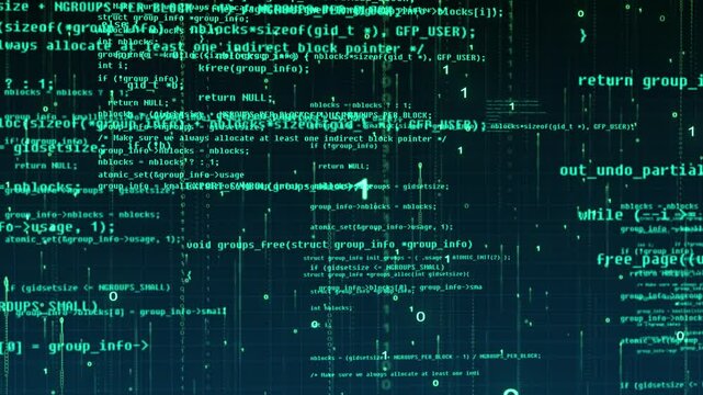 Technology particle data flow code operation