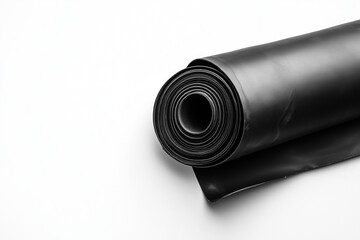 Rolled Black EPDM Rubber Sheet Membrane Roofing Waterproofing Material