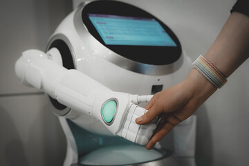 Human and Robot Interaction: A Symbol of Future Technology Collaboration