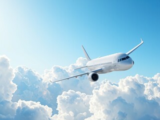 Fototapeta premium airplane in the sky