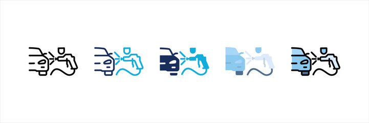 Painting Multi Style Icon Set