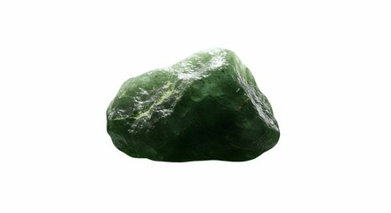 Green Gemstone Rough Mineral Specimen