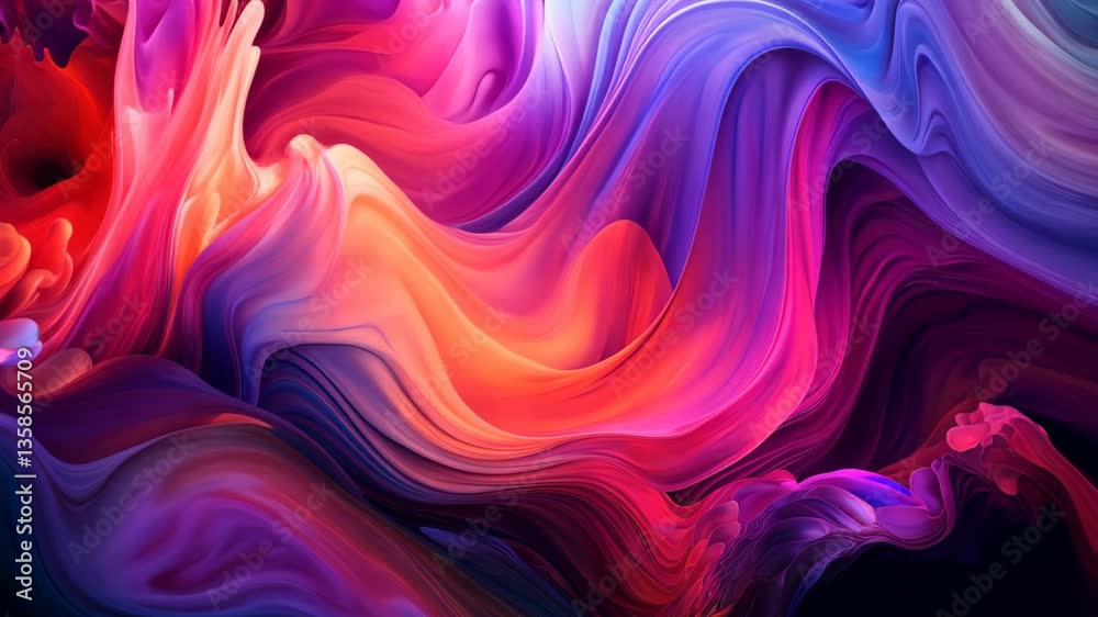 Canvas Prints galactic swirl gradient cosmic abstract wallpaper background
