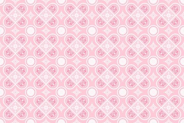 花柄 ダマスク柄 かわいい 春 ピンク