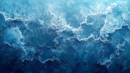 A grungy, blue, frozen ice texture with a border frame and a white center. --ar 16:9 --style raw --stylize 750 --v 6.1 Job ID: d51dfada-c166-4592-8637-2d77c5fff77b