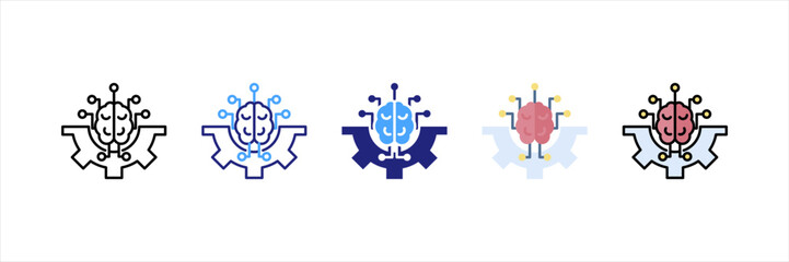 Ai Multi Style Icon Set