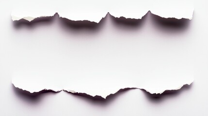 Obraz premium Tearing paper action studio environment abstract content close-up viewpoint creative concept for design impact