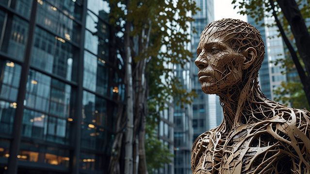 The human body is made up of various complex organs that work together to maintain life. The brain controls thoughts, memory, and movement, while the heart pumps blood to distribute oxygen and nutrien