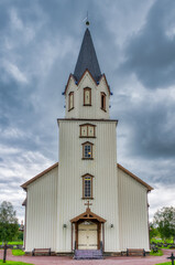 Fototapeta premium Rindal es el centro administrativo del municipio de Rindal en el condado de Trøndelag, Noruega.