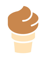 Ice Cream Cone Illustration