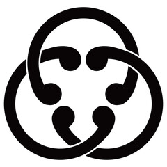 家紋です。鐶といいます。