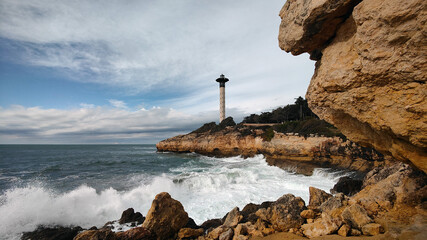 Faro de Torredembarra-Costa Dorada-Tarragona-Catalunya