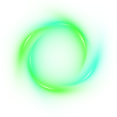 Light flare, Glowing light color effect isolate element.