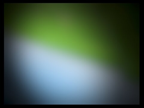 not created by AI, black border green background abstract blue green shadow background with bokeh, abstract colorful background with gradient lines lighting soft and blur, abstract blue background wit